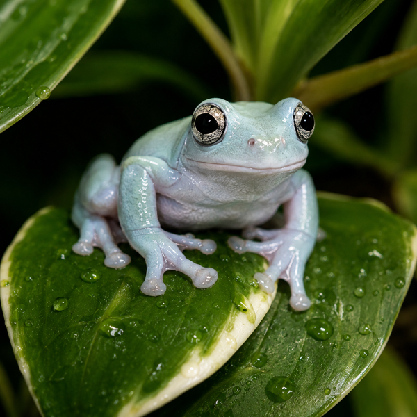 Weißer Laubfrosch
