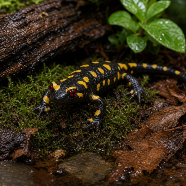 Rotaugensalamander Rotaugensalamander