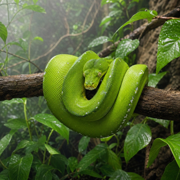 Grüne Baumpython Grüne Baumpython