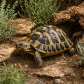Maurische Landschildkröte
