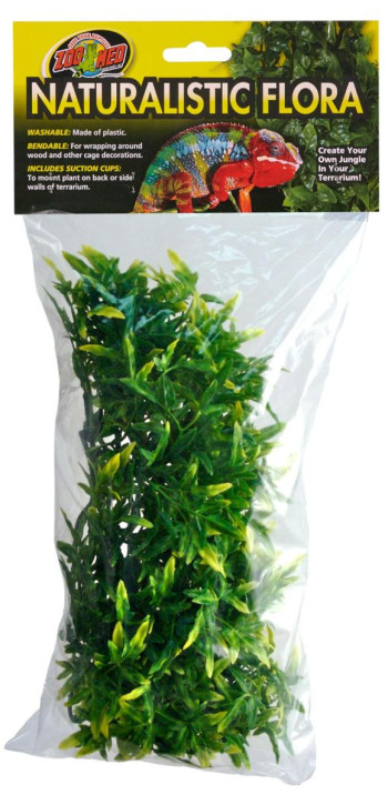 Zoo Med Natural Bush™ Bolivian Croton: Exotische Kunstpflanze für Terrarien - 46 cm