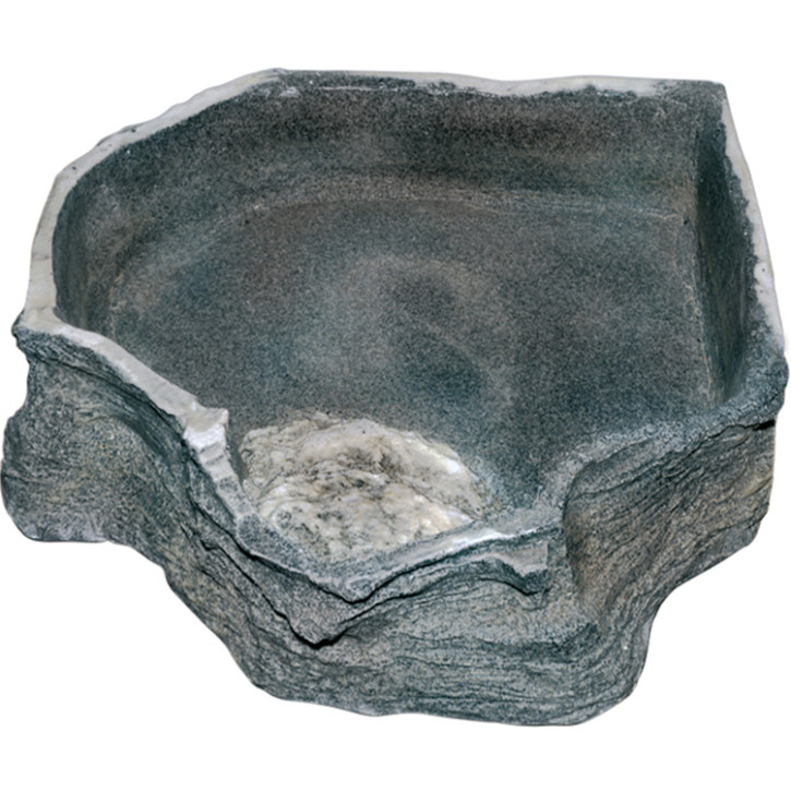 Dragon Eck Wasser Futterschalen Wassernapf Futternapf Granite 8500 ml, 49 x 45 x 11 cm