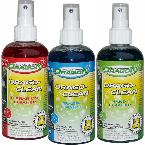 DRAGO-CLEAR Dragon Clean: Revolutionärer Terrarienreiniger mit Lotuseffekt