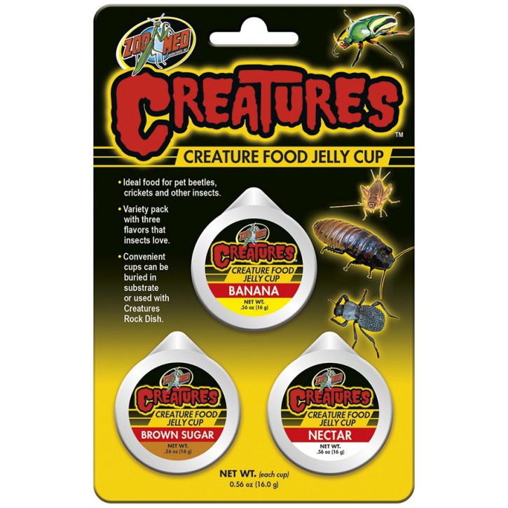 Zoo Med Creatures Food Jelly Cup je 16 g