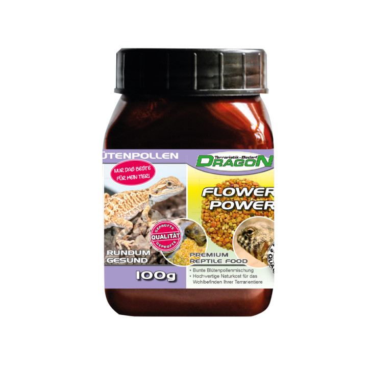 Flower-Power Food – Blütenpollen für Reptilien 100g