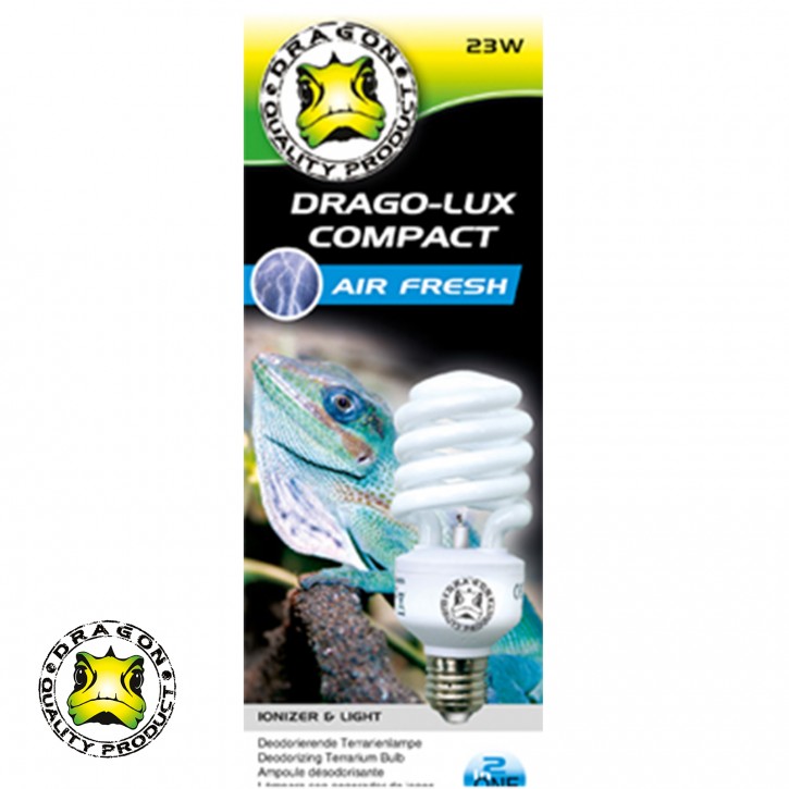 DRAGO-LUX COMPACT Spiral-UV: Die Top-Wahl für Reptilienbeleuchtung - AIR FRESH 23 Watt