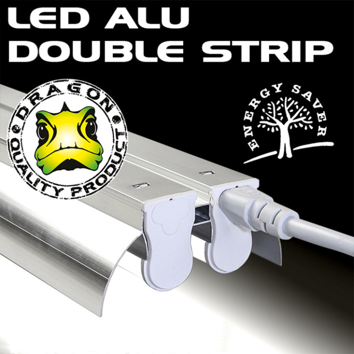 Dragon LED Alu Double Stripes 60 cm, 18 W, 1440 lm, Reptilienlampe, Terrarienlampe