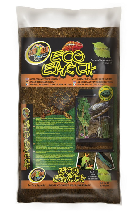Zoo Med Eco Earth – Kokosfaser-Terrarien-Substrat 26,4 L