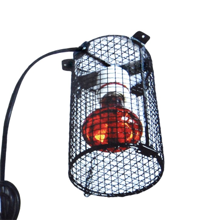 Dragon Lampenschutzkorb Schutzkorb für Terrarienlampe Reptilienlampe mit E-27 Fassung  Ø15,5cm, 22cm hoch
