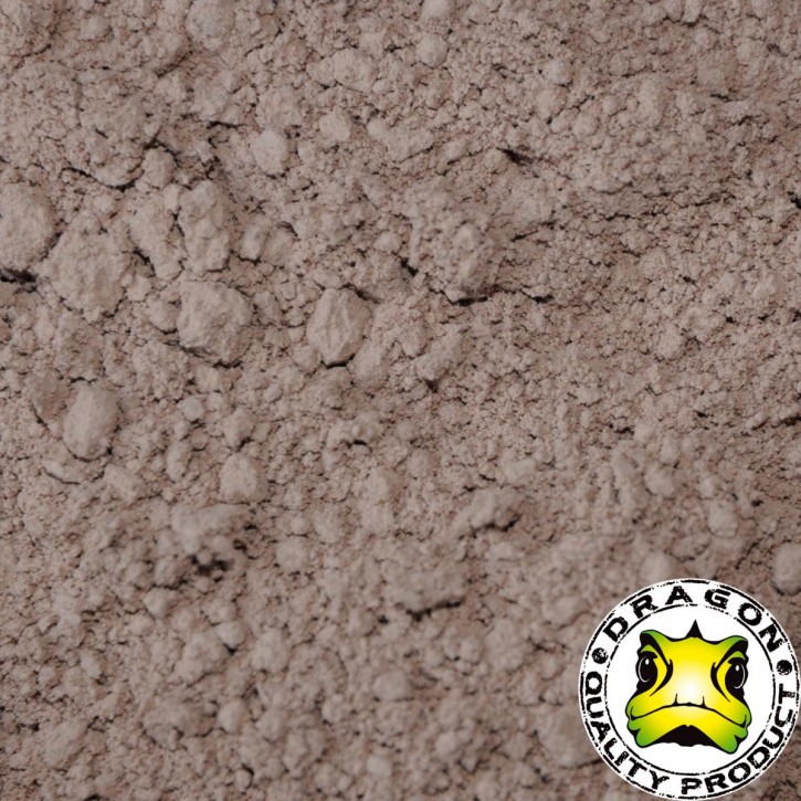Dragon Natur-Lehmpulver: Vielseitiger Bodengrund-Verstärker für Terrarien - CREAM NATURE - braun 3,5 kg