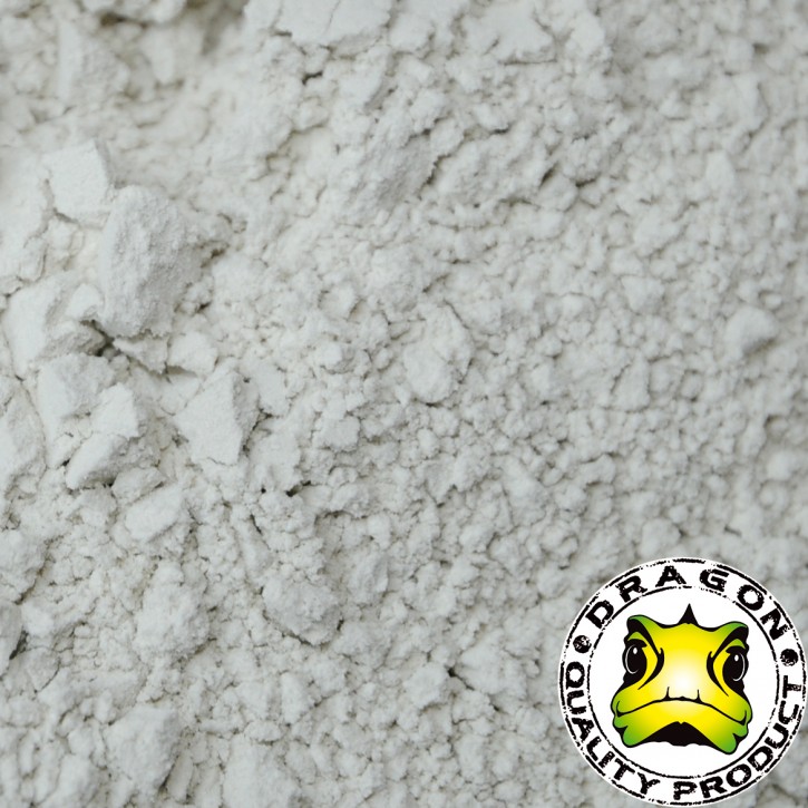 Dragon Lehmpulver Naturlehm Lehm für Sandmischung WHITE SMOKE weiß 3,5 kg