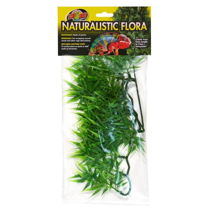 Natural Bush Madagaskar-Bambus | Künstliche Terrarienpflanzen Natural Bush Madagaskar-Bambus | Künstliche Terrarienpflanzen