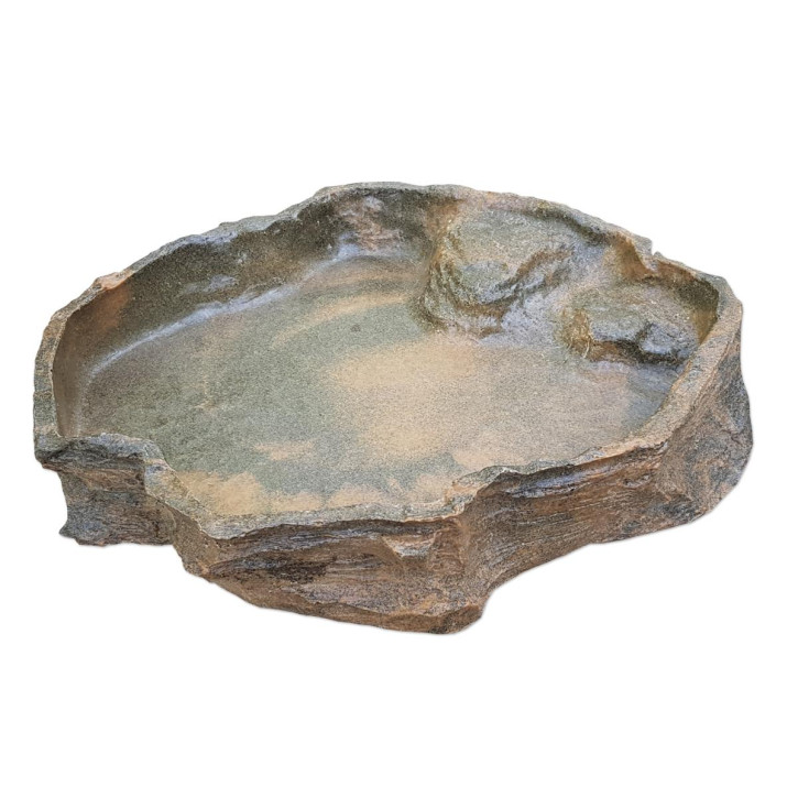 Dragon Fels Optik Futterschale Lava 5000 ml, 51 x 47 x 8 cm