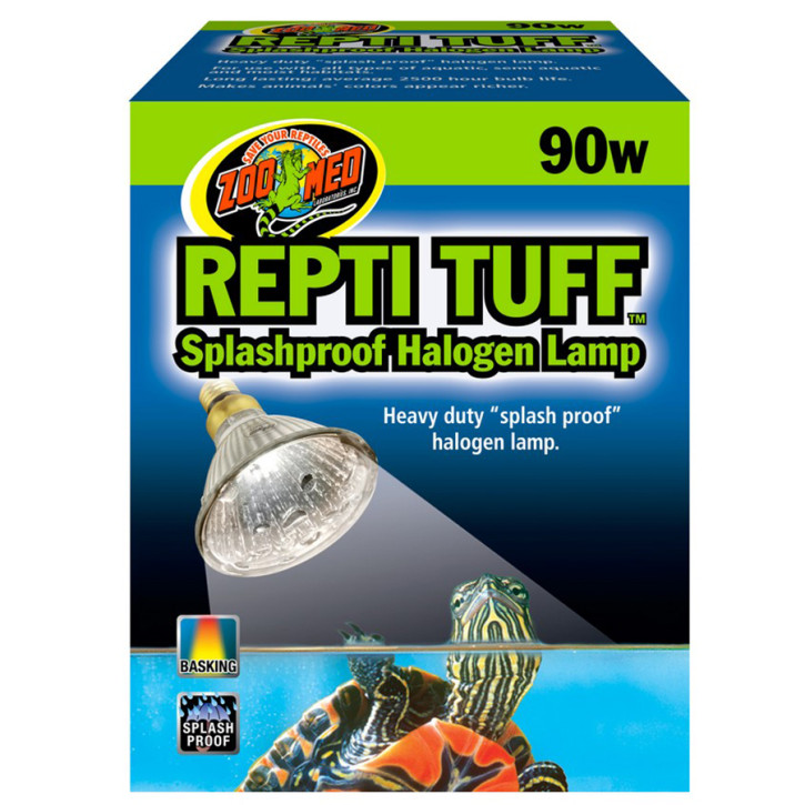 Zoo Med Repti Tuff Halogenlampe - Ideal für Wasserschildkröten - 90 Watt