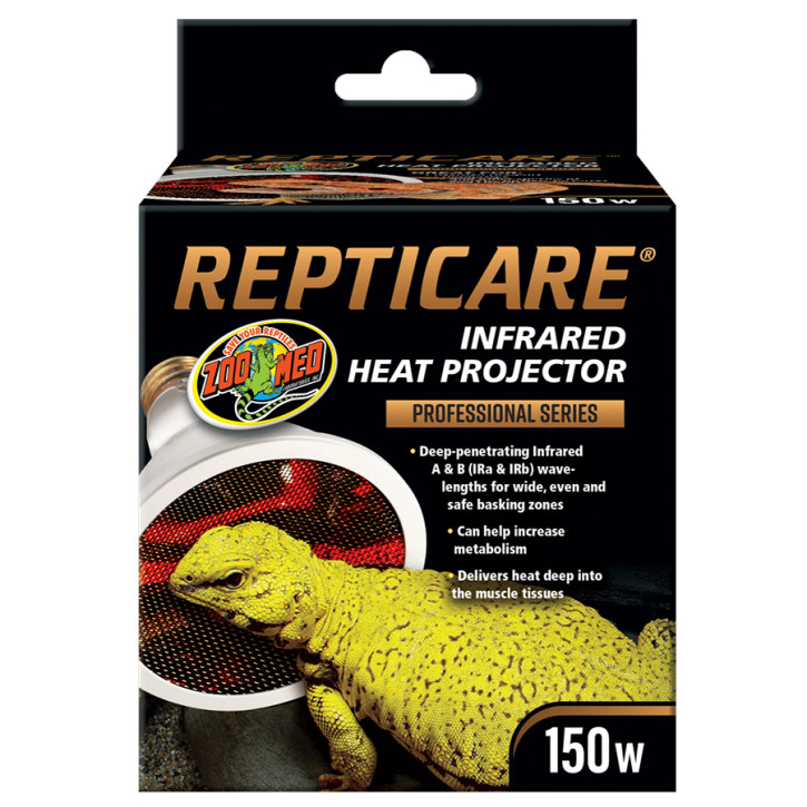ReptiCare Infrarot-Wärmelampe 150 W – Sonnenplatz für Reptilien