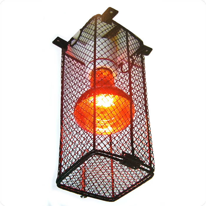 Lampenschutzkorb Schutzkorb für Terrarienlampe L: 90, B: 90, H: 220 mm