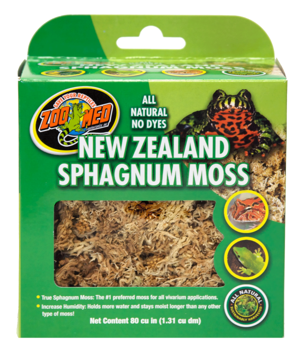 Zoo Med Neuseeland Sphagnum Moos - Natürliches Terrarium-Substrat