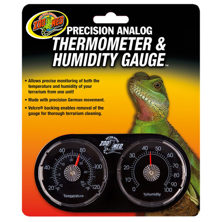 Zoo Med Terrarien Analog Thermo-Hygrometer