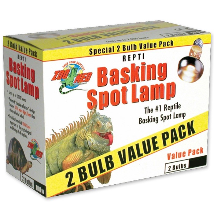 Zoo Med Repti Basking Spot Lampe Value Pack - Hochleistungs-Wärmestrahler für Reptilien