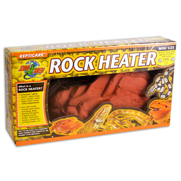 Zoo Med Repticare Rock Heater – Natürlicher Wärmeleiter für Ihr Terrarium - 10 Watt - 25 x 15 x 5 cm