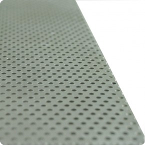 Universell einsetzbare Aluminium Lochblechstreifen – Korrosionsbeständig für Innen/Außen - 3 x 100 cm