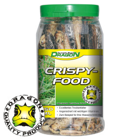 Gefriergetrocknete Heimchen / Grillen von Dragon CRISPY FOOD - Ideal für Reptilien & Nager - 35g