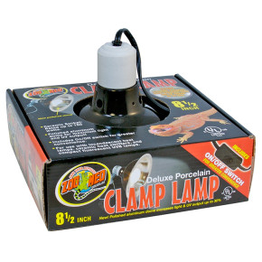 Zoo Med Clamp Lamp – Aluminiumreflektor mit Porzellanfassung