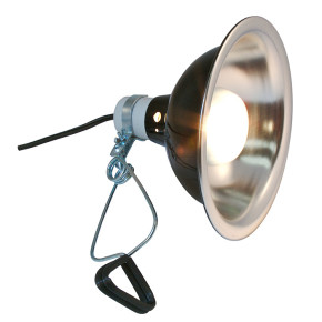 Zoo Med Clamp Lamp – Aluminiumreflektor mit Porzellanfassung
