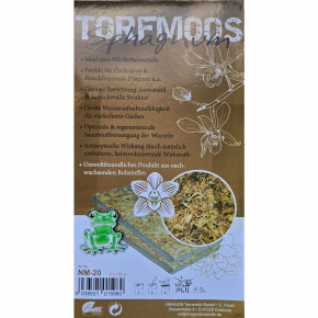 Sphagnum Torfmoos von Dragon  - Ideal für Orchideen und Terrarien - 200g