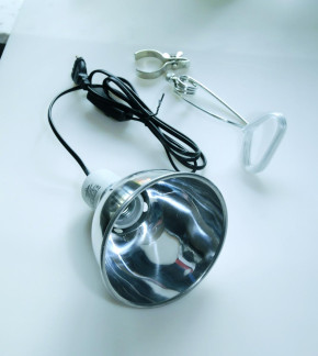 Dragon ALU Clamp-Lamp mit Keramikfassung