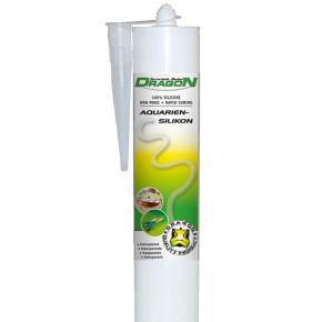 Dragon Terrariensilikon 310 ml – schwarz oder transparent