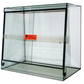 Hochwertiges Schrägterrarium Terrarium BTH 60 × 40 × 60 cm