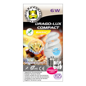 DRAGO-LUX Spiral-UV Kompaktlampe 6 W für Terrarien