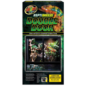 Zoo Med Double ReptiBreeze Aluminium Terrarium 91 × 46 × 91 cm
