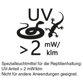 Drago Lux UV Kompaktlampe – Optimale UV-Strahlung für Terrarienbewohner - 3.0 - 13 Watt BASIC