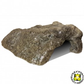 Dragon Terrarien Felshöhle: Natürliche Dekoration für Reptilien & Amphibien - Granite, Small BTH 12 x 10 x 5 cm