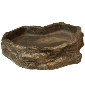 Dragon Flache Terrarium Schale Granit 1250 ml, 30 x 28 x 5 cm