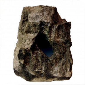 Dragon Repti Shelter Wet Box - Handgefertigte Terrarienhöhle - 26x16x30 cm - Granit